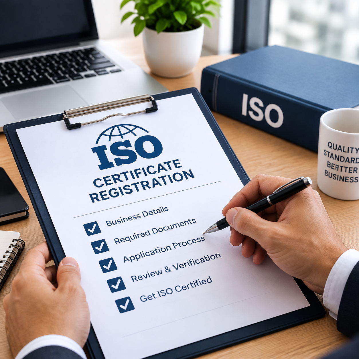 ISO certificate registration