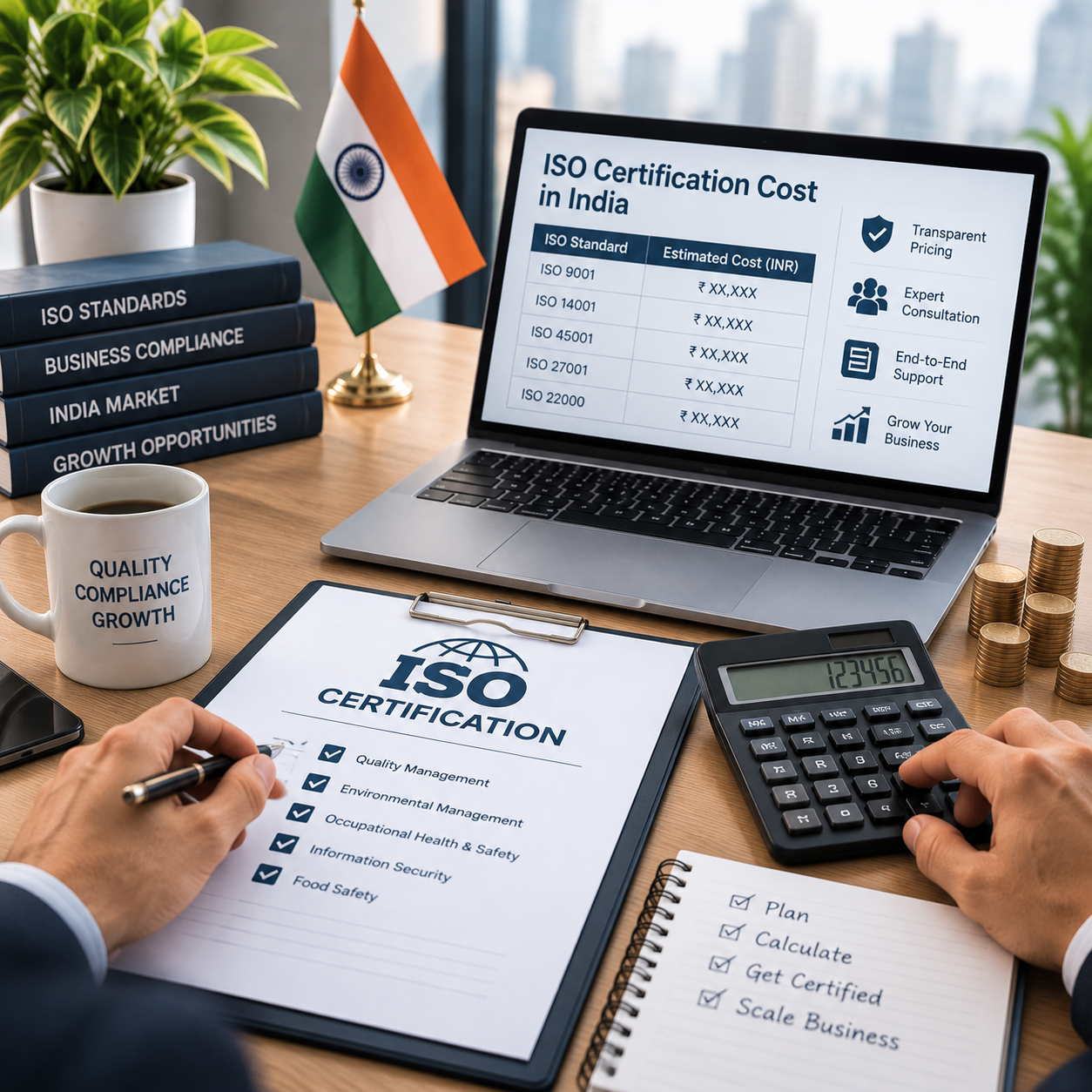 ISO certification cost in India